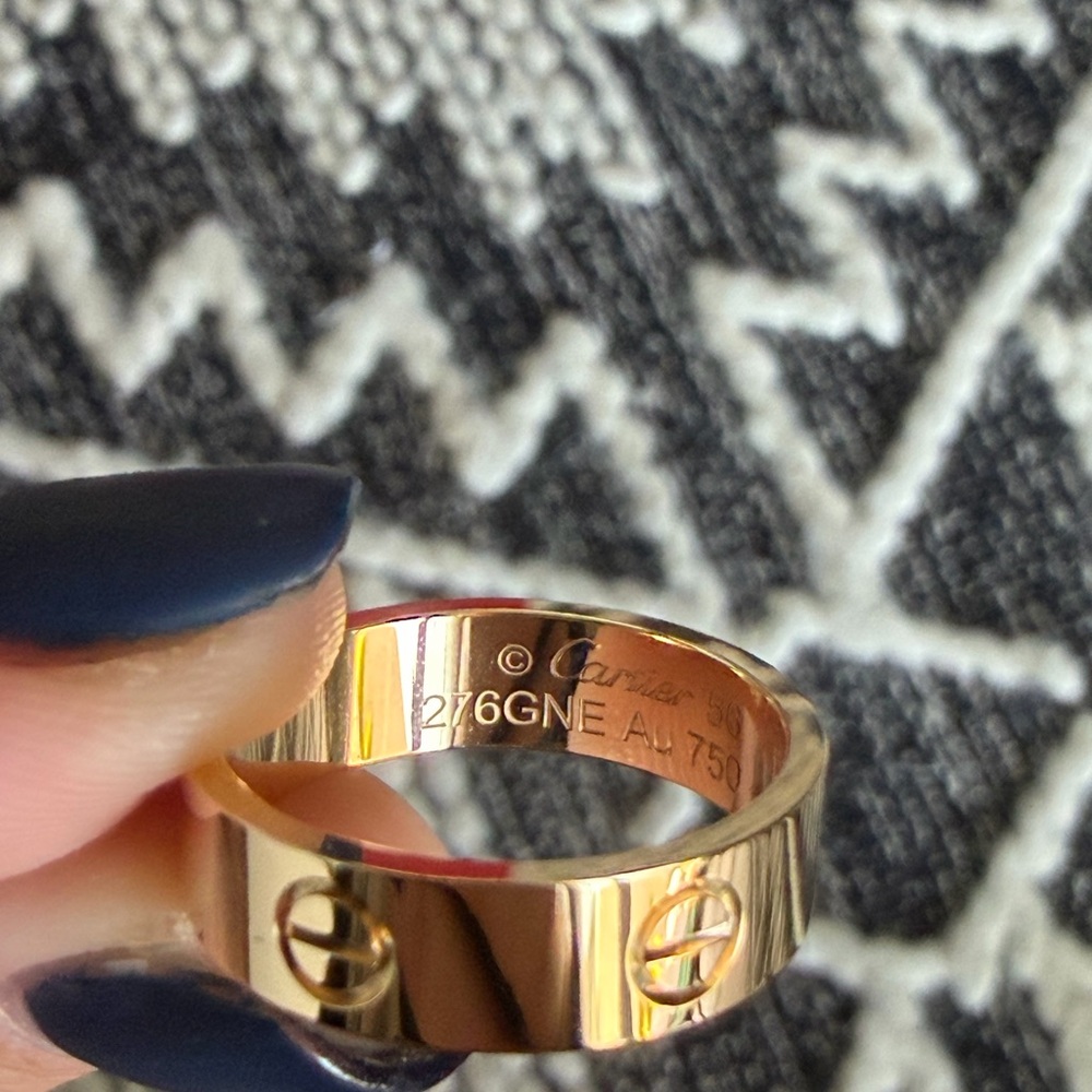 BRAND NEW 2026 CARTIER LOVE RING, CLASSIC MODEL - Picture 3 of 12